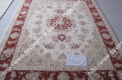 stock wool and silk tabriz persian rugs No.24 factory manufacturer